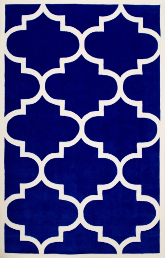 Dywan 'Fez II' z akrylu niebieski